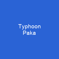 Typhoon Paka