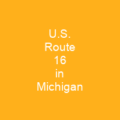 U.S. Route 16 in Michigan
