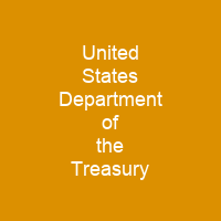 United States Department of the Treasury