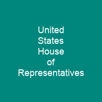 United States House of Representatives