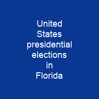 United States presidential elections in Florida