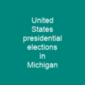 United States presidential elections in Michigan