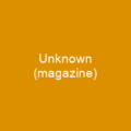 Unknown (magazine)