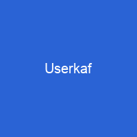 Userkaf