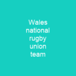 Wales national rugby union team