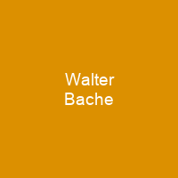 Walter Bache