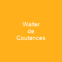 Walter de Coutances