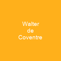Walter de Coventre