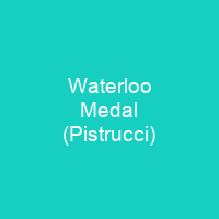 Waterloo Medal (Pistrucci)