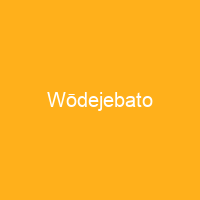 Wōdejebato