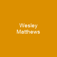 Wesley Matthews