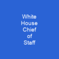 White House Chief of Staff