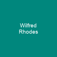 Wilfred Rhodes