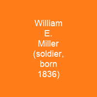 William E. Miller (soldier, born 1836)