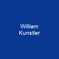 William Kunstler