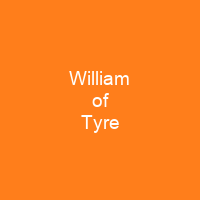 William of Tyre