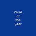 Word of the year