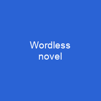 Wordless novel