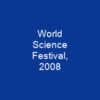 World Science Festival, 2008