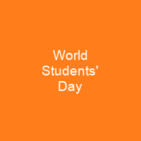 World Students' Day