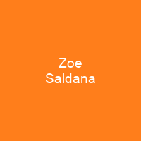 Zoe Saldana