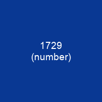1729 (number)