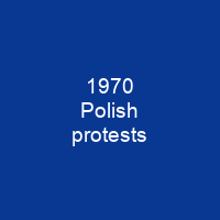 1970 Polish protests