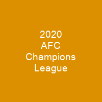 2020 AFC Champions League