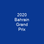 2020 Bahrain Grand Prix