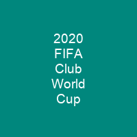 2020 FIFA Club World Cup