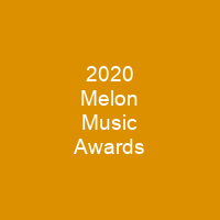 2020 Melon Music Awards