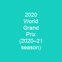 2020 World Grand Prix (2020–21 season)