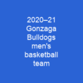 2020–21 Gonzaga Bulldogs men's basketball team