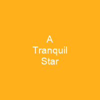 A Tranquil Star