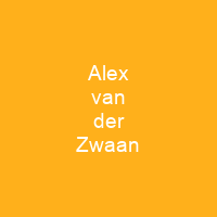 Alex van der Zwaan