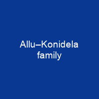 Allu–Konidela family