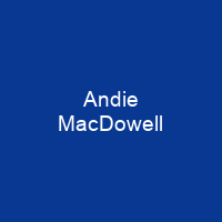 Andie MacDowell