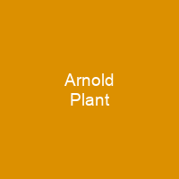 Arnold Plant
