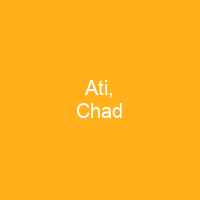 Ati, Chad