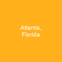 Atlantis, Florida