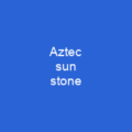 Aztec sun stone