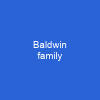 Baldwin family