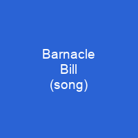 Barnacle Bill (song)