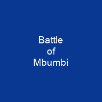 Battle of Mbumbi