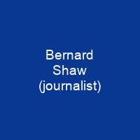 Bernard Shaw (journalist)