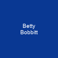Betty Bobbitt