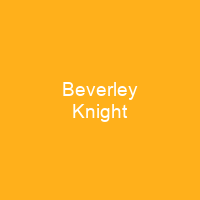 Beverley Knight