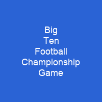 Big Ten Football Championship Game