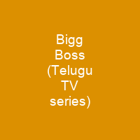 Bigg Boss (Telugu TV series)
