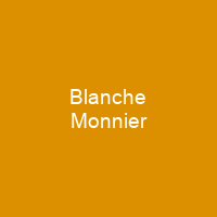 Blanche Monnier
